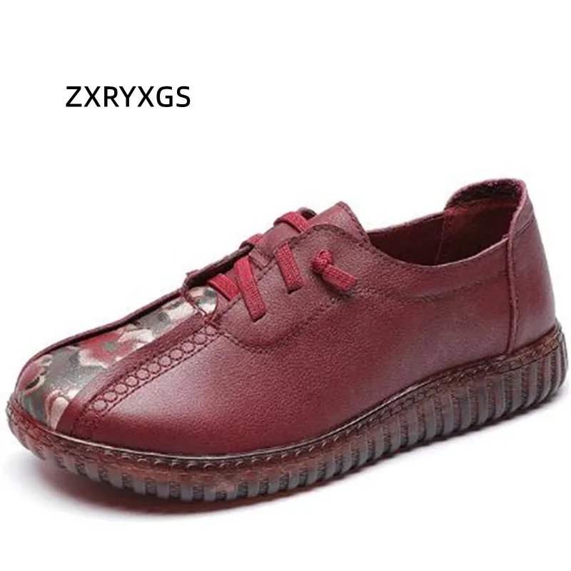 ZXRYXGS 2022 Temperament Trend Women Sneakers Flat Shoes New Printing Spell Color Genuine Leather Shoes Comfort Soft Sole Flats
ZXRYXGS 2022 Temperament Trend Women Sneakers Flat Shoes New Printing Spell Color Genuine Leather Shoes Comfort Soft Sole Flats