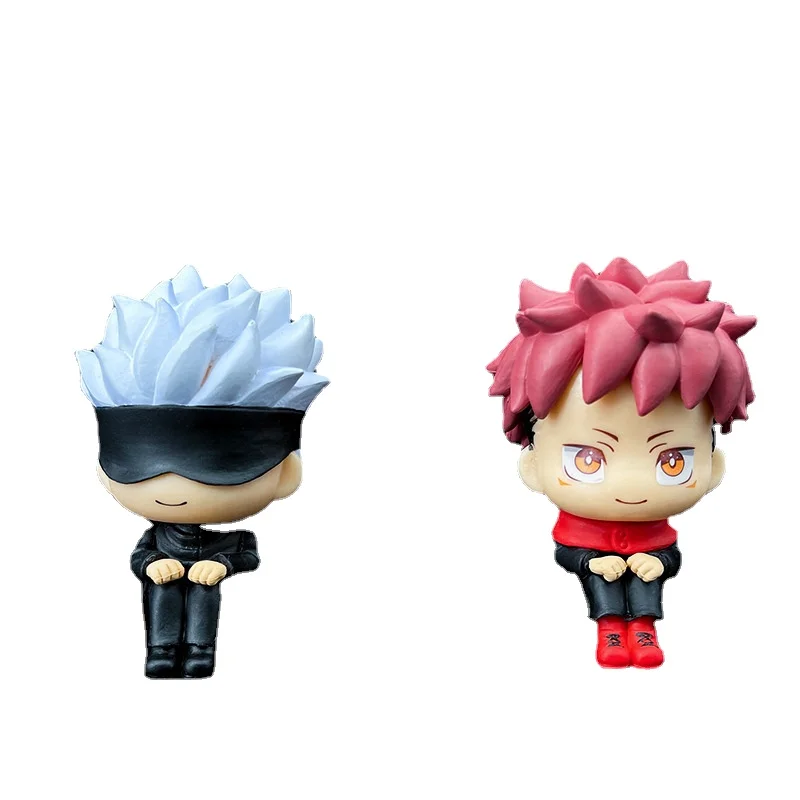 9cm jujutsu kaisen figurine cute Gojo Satoru Itadori Yuji Fushiguro Megumi Kugisaki Nobara PVC Anime Action Figure
9cm jujutsu kaisen figurine cute Gojo Satoru Itadori Yuji Fushiguro Megumi Kugisaki Nobara PVC Anime Action Figure