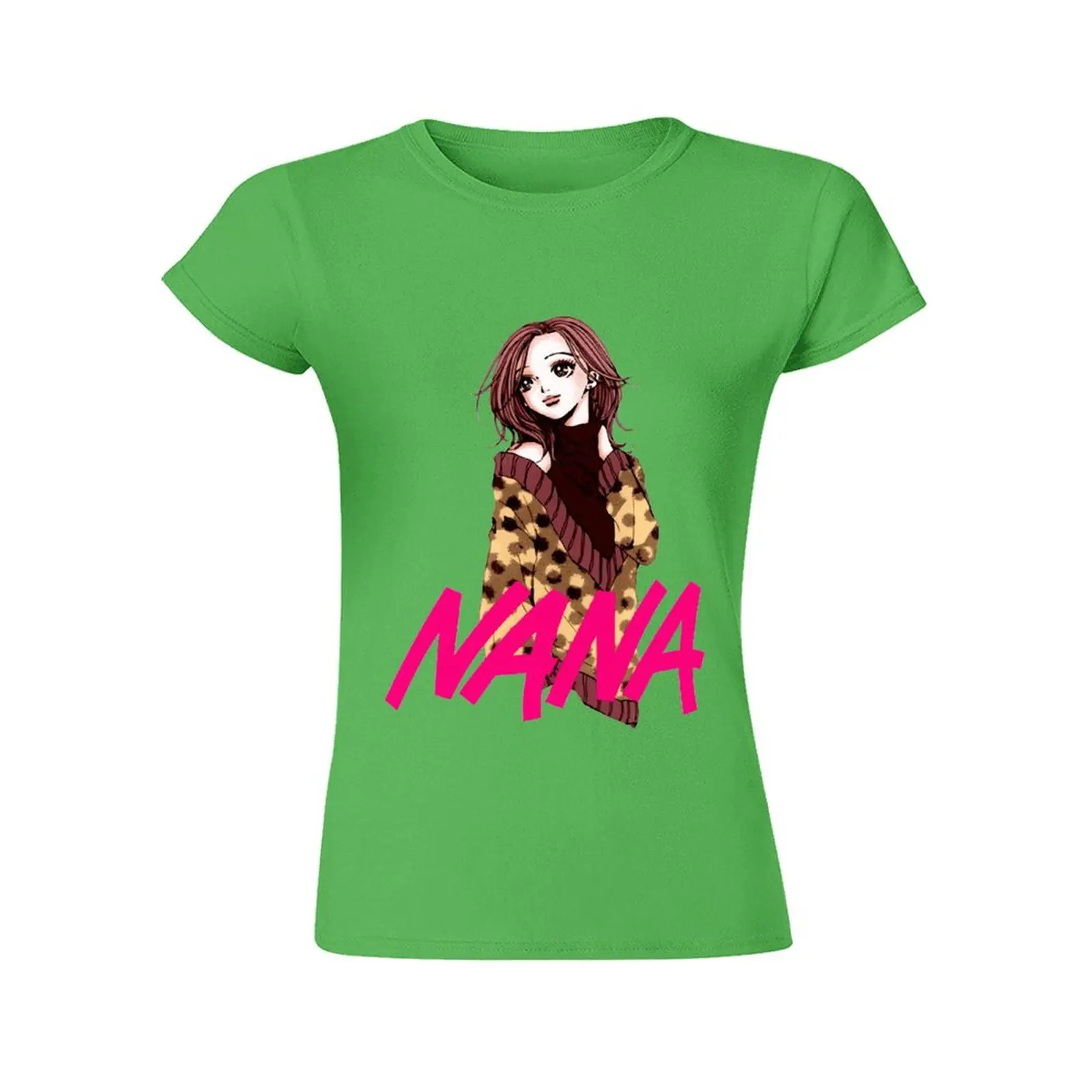 Nana Anime Lovely Female Tops Fashion Print Cartoon O-neck Ladies Graphic 100%Cotton T-Shirt
Nana Anime Lovely Female Tops Fashion Print Cartoon O-neck Ladies Graphic 100%Cotton T-Shirt
