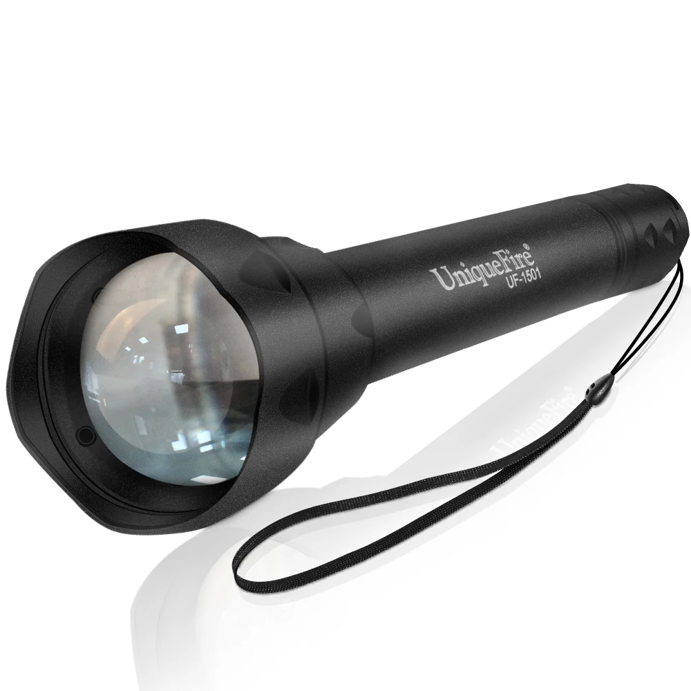 UniqueFire UF-1501 IR940nm 850nm Infrared LED Flashlight Hunting Light 3 Mode Night Vision Torch
UniqueFire UF-1501 IR940nm 850nm Infrared LED Flashlight Hunting Light 3 Mode Night Vision Torch