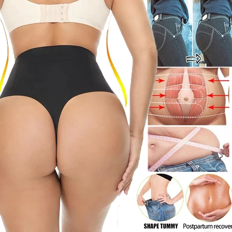 High Waist Tummy Control Panties Women Thong Panty Shaper Slimming Underwear Butt Lifter Belly Shaping Cincher Brief Body Shaper
High Waist Tummy Control Panties Women Thong Panty Shaper Slimming Underwear Butt Lifter Belly Shaping Cincher Brief Body Shaper