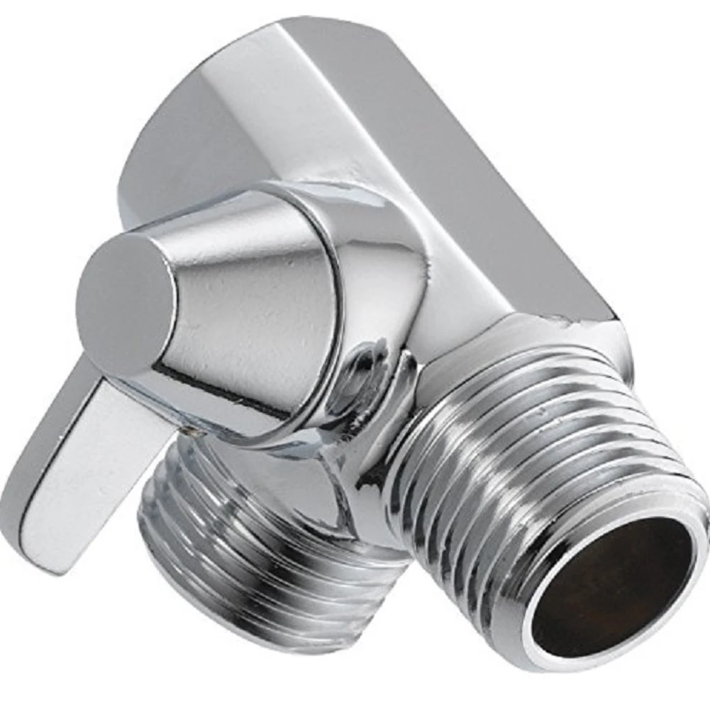 

Faucets Fixtures Garden Diverter Valve 1 X Brass G1/2 Inch Plating T Shape Three Way Wall-Mount New Replacement