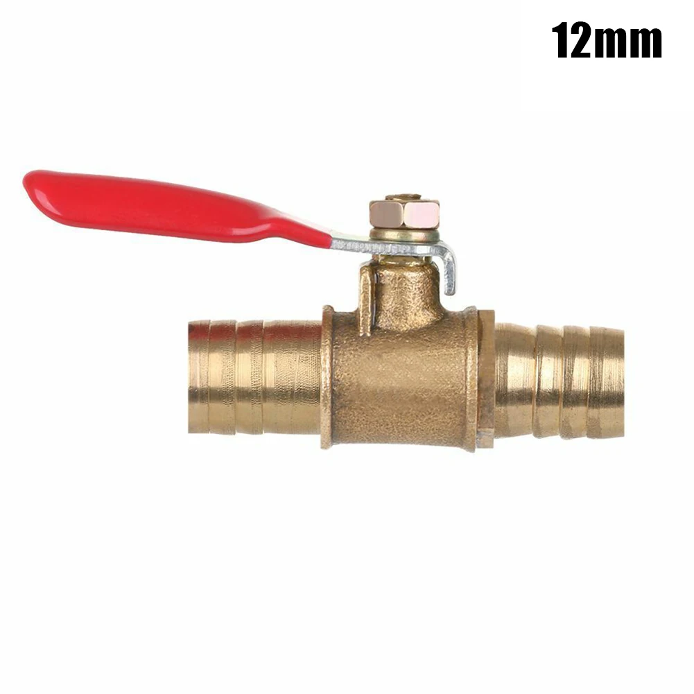 6/8/10/12mm Brass Small Ball Valve Pneumatic Connector Handle Hose Barb Inline Brass Water Oil Air Gas Fuel Line Shutoff Ball V
6/8/10/12mm Brass Small Ball Valve Pneumatic Connector Handle Hose Barb Inline Brass Water Oil Air Gas Fuel Line Shutoff Ball V