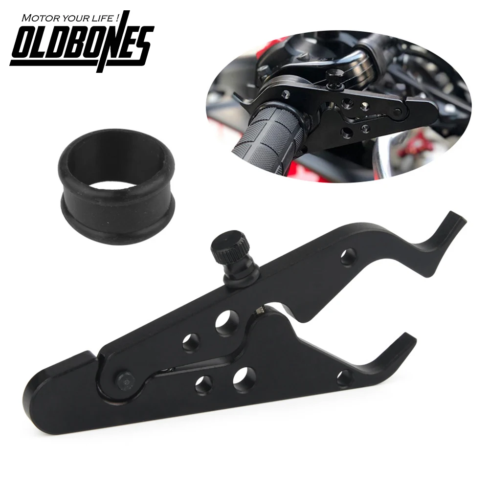 Universal Throttle Control System Motorcycle Cruise Throttle Assist Aluminum Wrist Hand Grip Lock Clamp with Silicone Ring
Universal Throttle Control System Motorcycle Cruise Throttle Assist Aluminum Wrist Hand Grip Lock Clamp with Silicone Ring