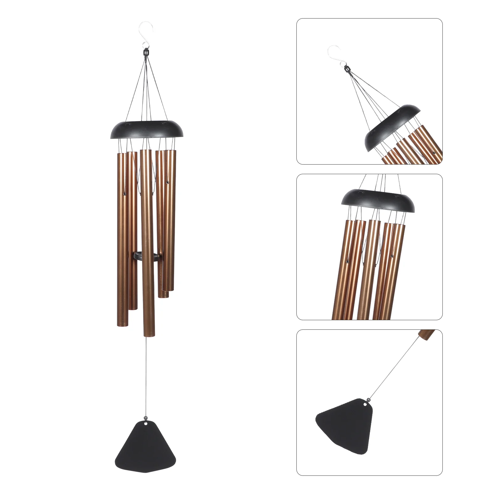 Wind Chime Metal Tube Wind Bell Wind Chime Pendant Wind Chime Hanging Ornament for Home Bedroom Balcony
Wind Chime Metal Tube Wind Bell Wind Chime Pendant Wind Chime Hanging Ornament for Home Bedroom Balcony