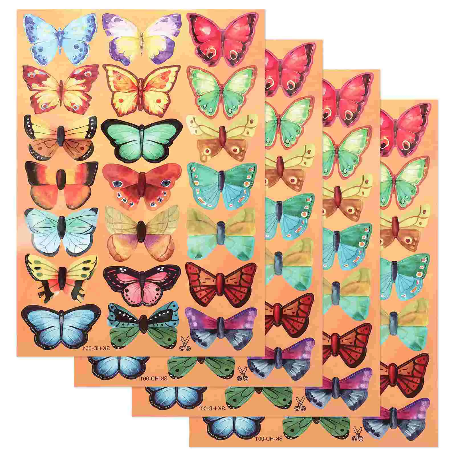 Wall Stickers Decals Decor 3D Removable Mural Diy Home Decorative Butterflies Bedroom Decorations
Wall Stickers Decals Decor 3D Removable Mural Diy Home Decorative Butterflies Bedroom Decorations