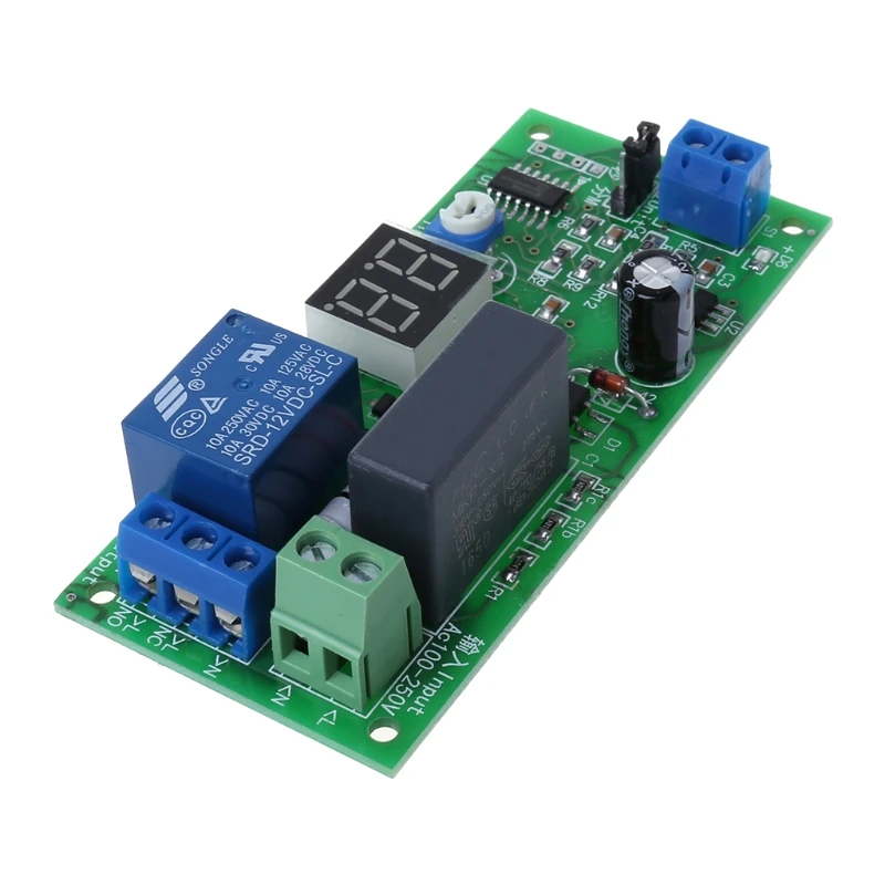 AC220V Delay Timer Switch Turn Off Board 0 Seconds-99 Minutes Delay Relay Module
AC220V Delay Timer Switch Turn Off Board 0 Seconds-99 Minutes Delay Relay Module