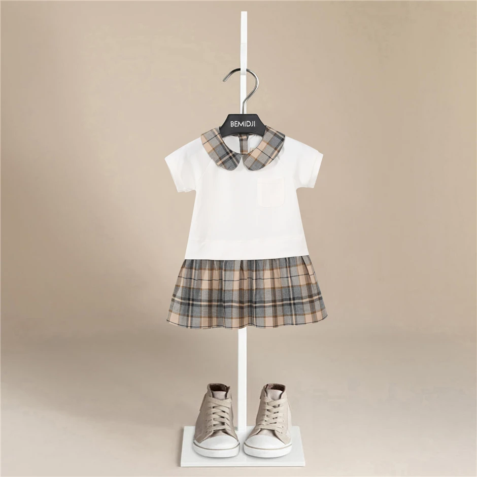 Girl Dress 2022 New Baby Dresses Plaid Print Splicing Cartoon Birthday Dress Female Baby Summer Clothes Kids Girl Clothes
Girl Dress 2022 New Baby Dresses Plaid Print Splicing Cartoon Birthday Dress Female Baby Summer Clothes Kids Girl Clothes