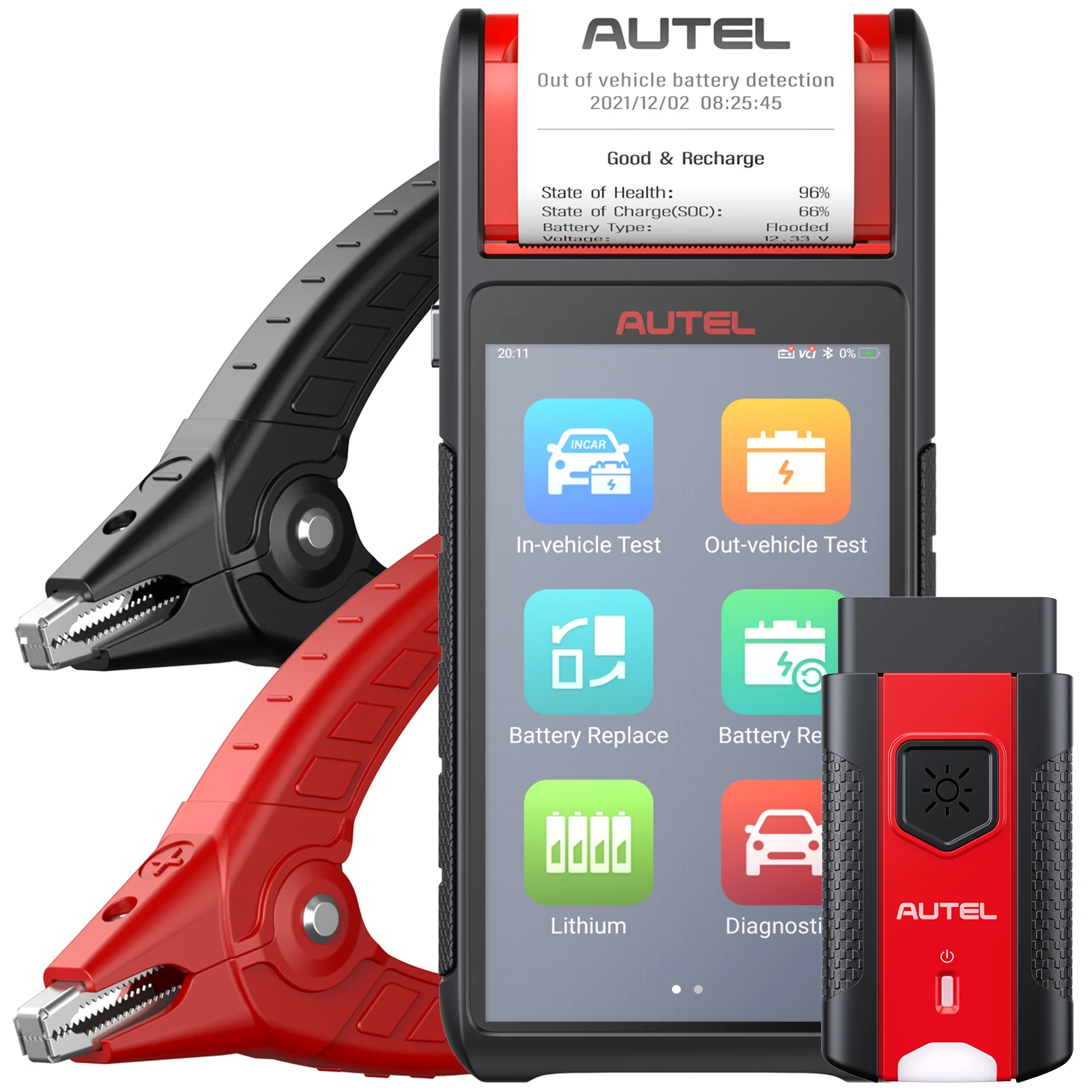 AUTEL all system BT600E battery test vehicle 6v 12v electronic screen auto car obd2 car diagnostic scanner tool with printer
AUTEL all system BT600E battery test vehicle 6v 12v electronic screen auto car obd2 car diagnostic scanner tool with printer