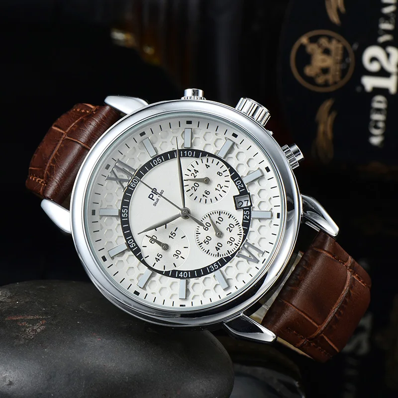 

PP Men's Watch AAA+ Brand New Luxury Automatic Quartz Watch Sapphire Glass Waterproof Gift AAA Watch Patek 2023 Orologio da uomo