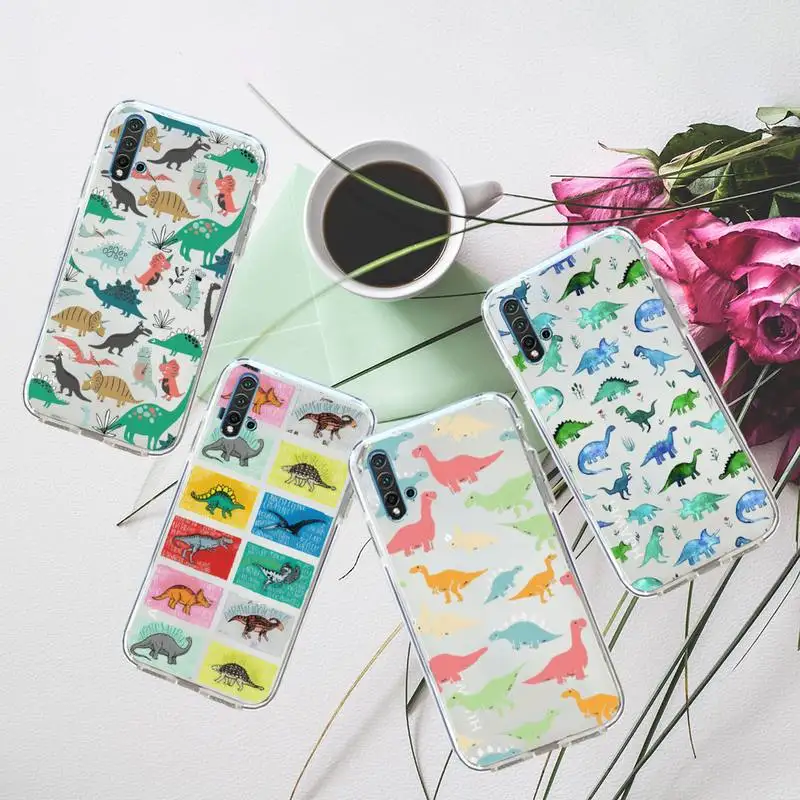 Cute Cartoon dinosaur Phone Case Transparent for Huawei honor P mate Y 20 30 40 10 8 5 6 7 9 i x c pro lite prime smart
Cute Cartoon dinosaur Phone Case Transparent for Huawei honor P mate Y 20 30 40 10 8 5 6 7 9 i x c pro lite prime smart