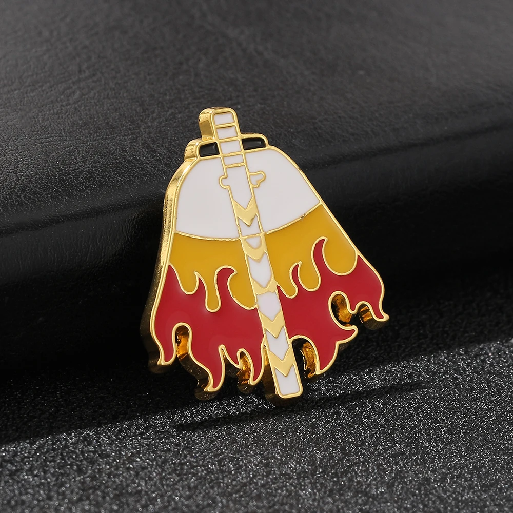 Hot Anime Demon Slayer Enamel Brooch Cartoon Sophie Fire Flame Lapel Badge Fans Cosplay Pin for Women Jewelry Accessories Gifts
Hot Anime Demon Slayer Enamel Brooch Cartoon Sophie Fire Flame Lapel Badge Fans Cosplay Pin for Women Jewelry Accessories Gifts