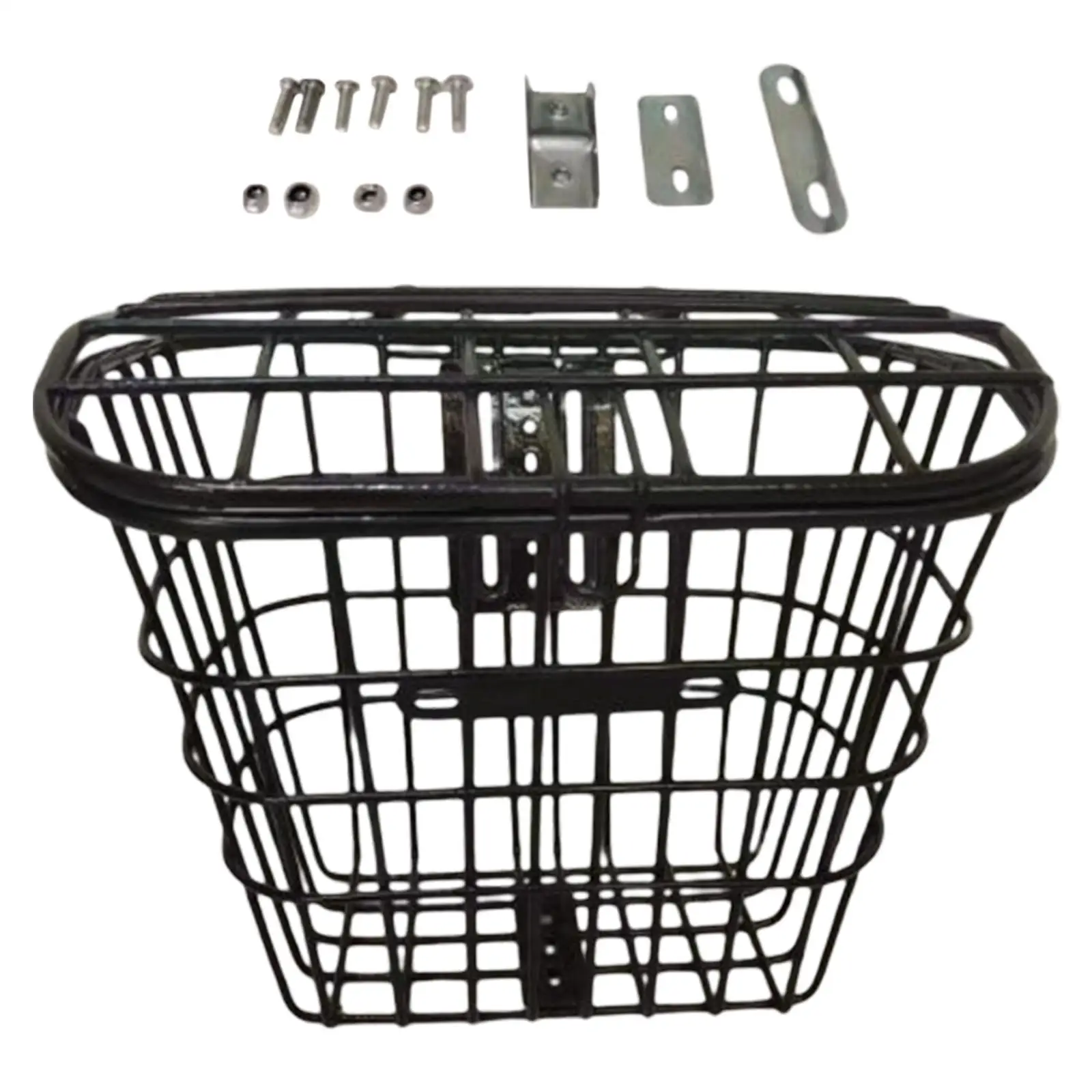 Metal Bike Basket Universal Sturdy Sundries Container Removable Heavy Duty Folding Bike Frame Basket for Scooter Road Bikes
Metal Bike Basket Universal Sturdy Sundries Container Removable Heavy Duty Folding Bike Frame Basket for Scooter Road Bikes