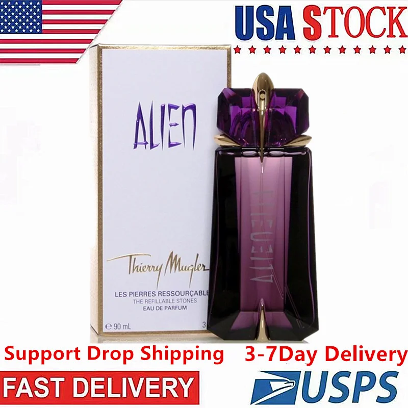 United States Overseas Warehouse In Stock Women's Perfumes Alien Parfum Long Lasting Perfumes for Women
United States Overseas Warehouse In Stock Women's Perfumes Alien Parfum Long Lasting Perfumes for Women