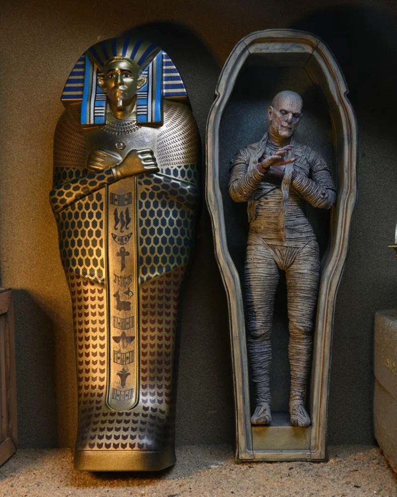2PCS NECA 04825 Universal Monster Black And White Mummy and Mummy Coffin and Chest 7 "model Collectible Model Doll Toys Gifts
2PCS NECA 04825 Universal Monster Black And White Mummy and Mummy Coffin and Chest 7 "model Collectible Model Doll Toys Gifts