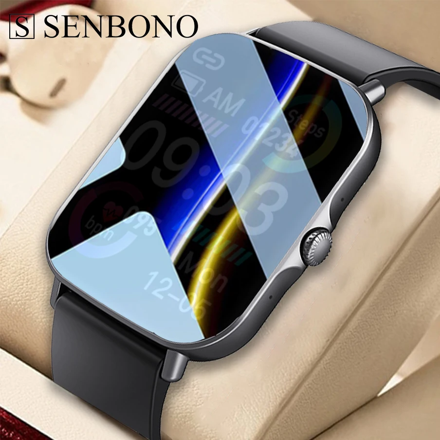 SENBONO 2022 New Bluetooth Call Men Smart Watch Body Temperature Monitor Blood Oxygen Monitor Women's Smartwatch for Android IOS
SENBONO 2022 New Bluetooth Call Men Smart Watch Body Temperature Monitor Blood Oxygen Monitor Women's Smartwatch for Android IOS