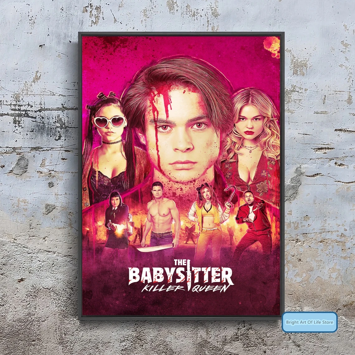 The Babysitter Killer Queen (2020) Movie Poster Cover Photo Print Canvas Wall Art Home Decor (Unframed)
The Babysitter Killer Queen (2020) Movie Poster Cover Photo Print Canvas Wall Art Home Decor (Unframed)