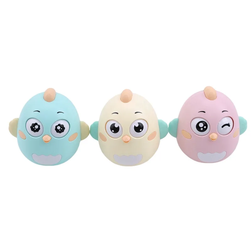 Cute Baby Toys Nodding Moving Eyes Owl Doll ABS Baby Rattles Gifts Baby Roly-poly Tumbler Toy With Bell Toys For Children
Cute Baby Toys Nodding Moving Eyes Owl Doll ABS Baby Rattles Gifts Baby Roly-poly Tumbler Toy With Bell Toys For Children