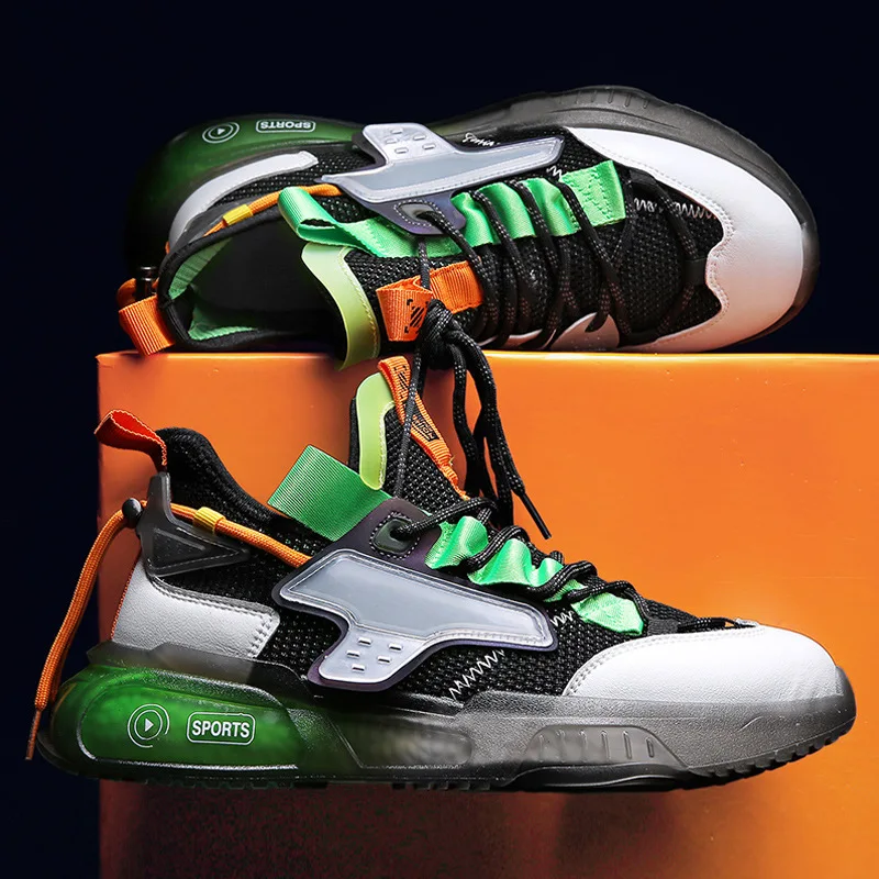 Men's Sneakers Luxury Casual Shoes For Men Light Breathable Mesh Shoes TPR Soft Bottom Shock-Resistant Running Shoes Gym Trainer
Men's Sneakers Luxury Casual Shoes For Men Light Breathable Mesh Shoes TPR Soft Bottom Shock-Resistant Running Shoes Gym Trainer