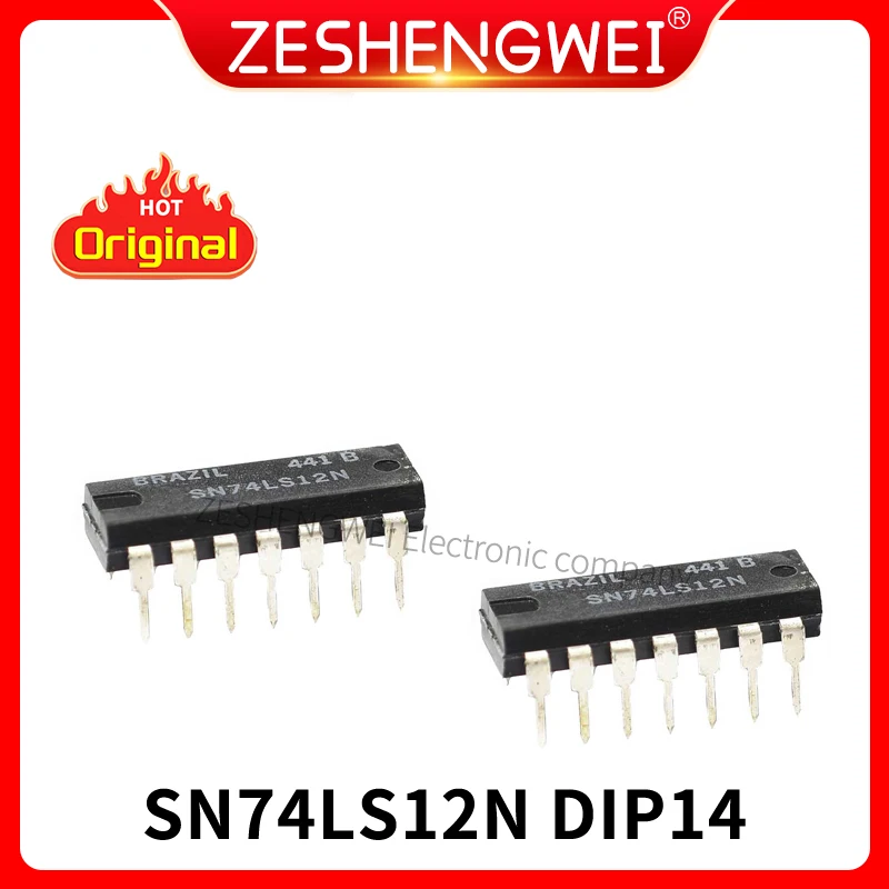 5PCS/LOT SN74LS12N 74LS12 DIP-14 Three input three NAND gate In Stock NEW original IC
5PCS/LOT SN74LS12N 74LS12 DIP-14 Three input three NAND gate In Stock NEW original IC