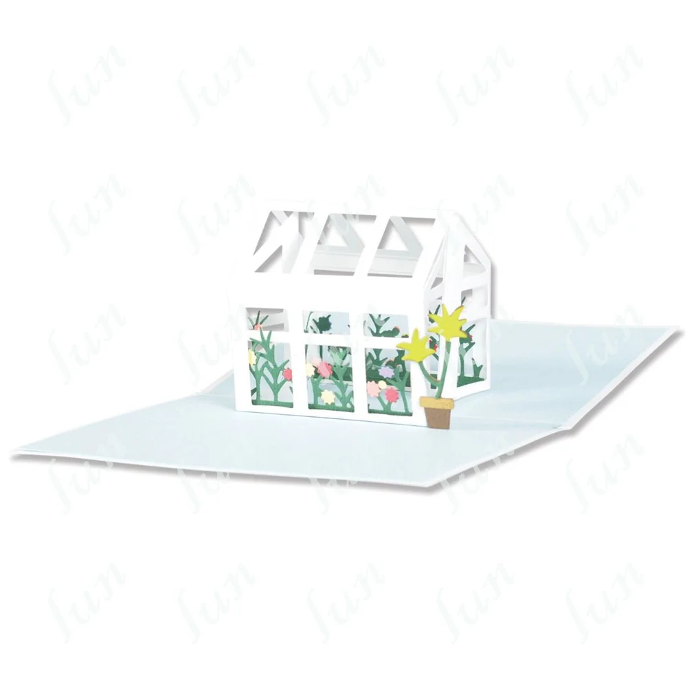 New 3D Festive Pop-up Garden House Cutting Dies Making Greeting Card Scrapbook Paper Craft Knife Mould Blade Punch Decoration
New 3D Festive Pop-up Garden House Cutting Dies Making Greeting Card Scrapbook Paper Craft Knife Mould Blade Punch Decoration