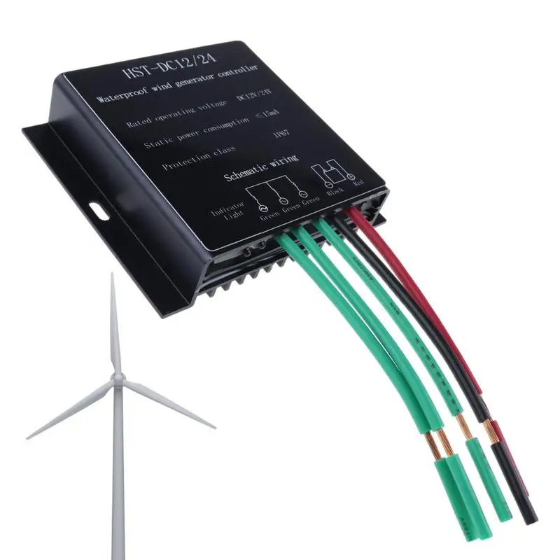 12/24V Universal 2000W Waterproof Wind Turbine Controller Waterproof Battery Charge Controller Voltage Regulator MPPT Charge
12/24V Universal 2000W Waterproof Wind Turbine Controller Waterproof Battery Charge Controller Voltage Regulator MPPT Charge