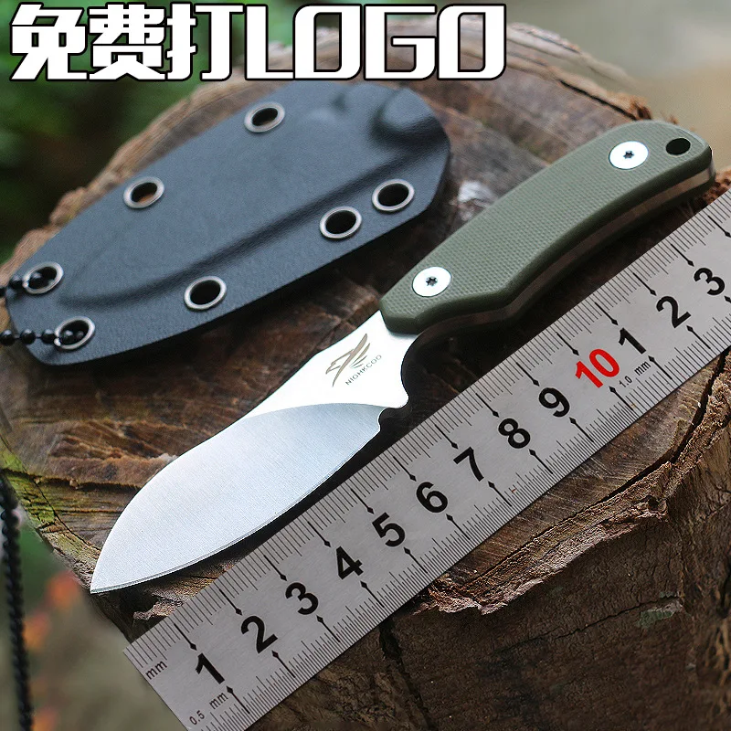 Camping Survival Outdoor Small Straight Knife Non Folding Knife High Hardness Creative Self Defense Knife Stainless Steel G10
Camping Survival Outdoor Small Straight Knife Non Folding Knife High Hardness Creative Self Defense Knife Stainless Steel G10