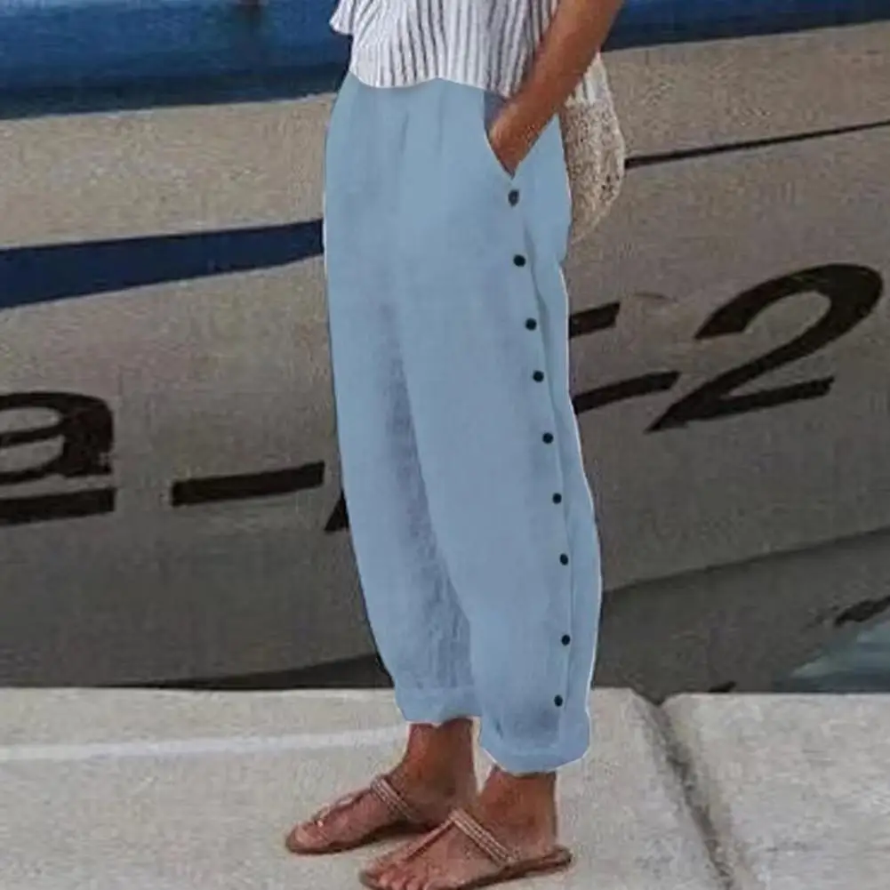 Брюки женские прямые однотонные, модные штаны для отдыха, универсальные, прямые, повседневная одежда 
Брюки женские прямые однотонные, модные штаны для отдыха, универсальные, прямые, повседневная одежда