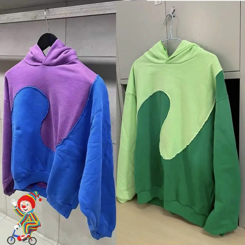 Patchwork KANYE West Sweatshirts Cotton Hooded Pullover ERL Hoodie Sweatshirtss Men Women
Patchwork KANYE West Sweatshirts Cotton Hooded Pullover ERL Hoodie Sweatshirtss Men Women