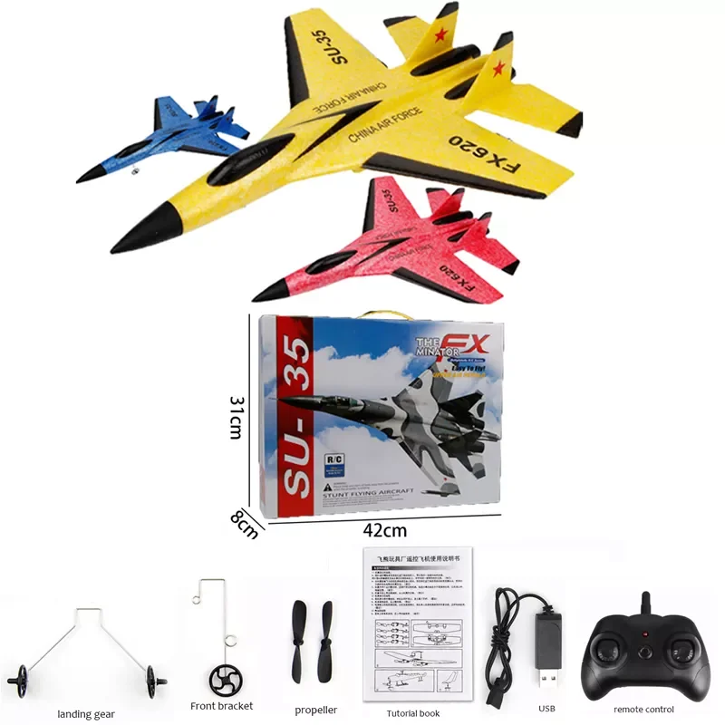 SU-35 Upgraded Version Large Battery RC Plane Avion RC Flying Model Gliders Kid Remote Control Airplane Child Toy Gift
SU-35 Upgraded Version Large Battery RC Plane Avion RC Flying Model Gliders Kid Remote Control Airplane Child Toy Gift