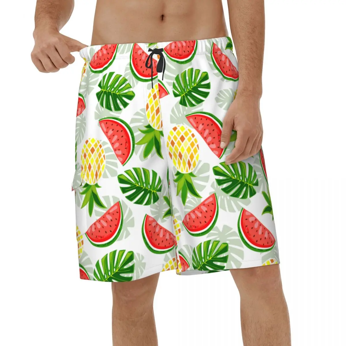 Summer Fruit Pineapple Watermelon 3D Printed Beach Shorts Men Summer Fashion Swimwear Quick Dry Sports Vacation Male Short Pants
Summer Fruit Pineapple Watermelon 3D Printed Beach Shorts Men Summer Fashion Swimwear Quick Dry Sports Vacation Male Short Pants