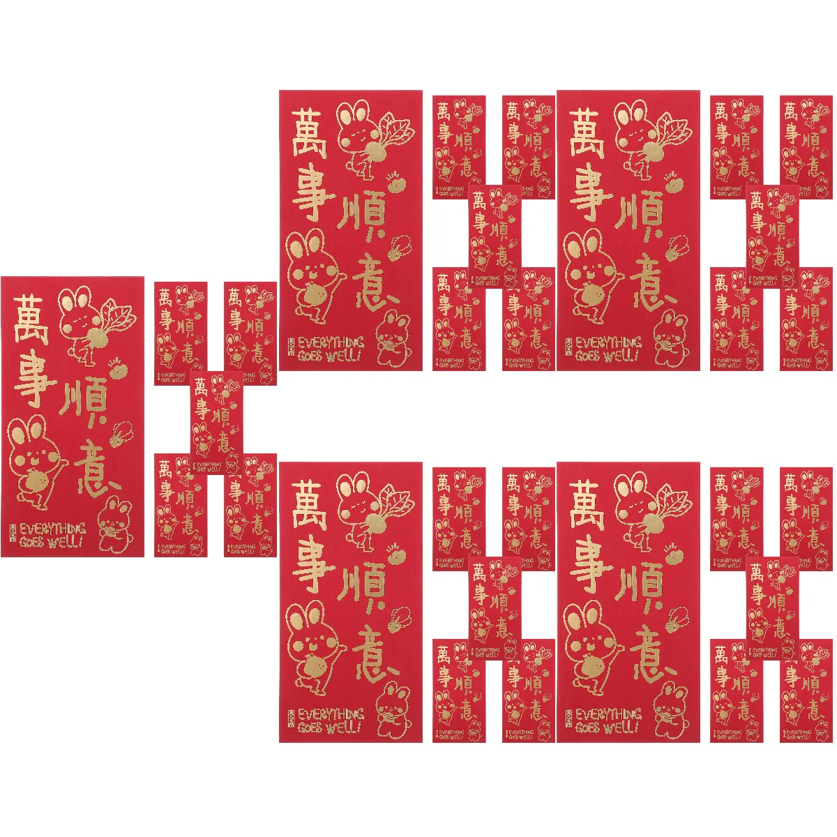 30 Cartoon Rabbit Year Red Envelopes 2023 Year Rabbit Red Packets Decorative Red Envelopes Decors
30 Cartoon Rabbit Year Red Envelopes 2023 Year Rabbit Red Packets Decorative Red Envelopes Decors