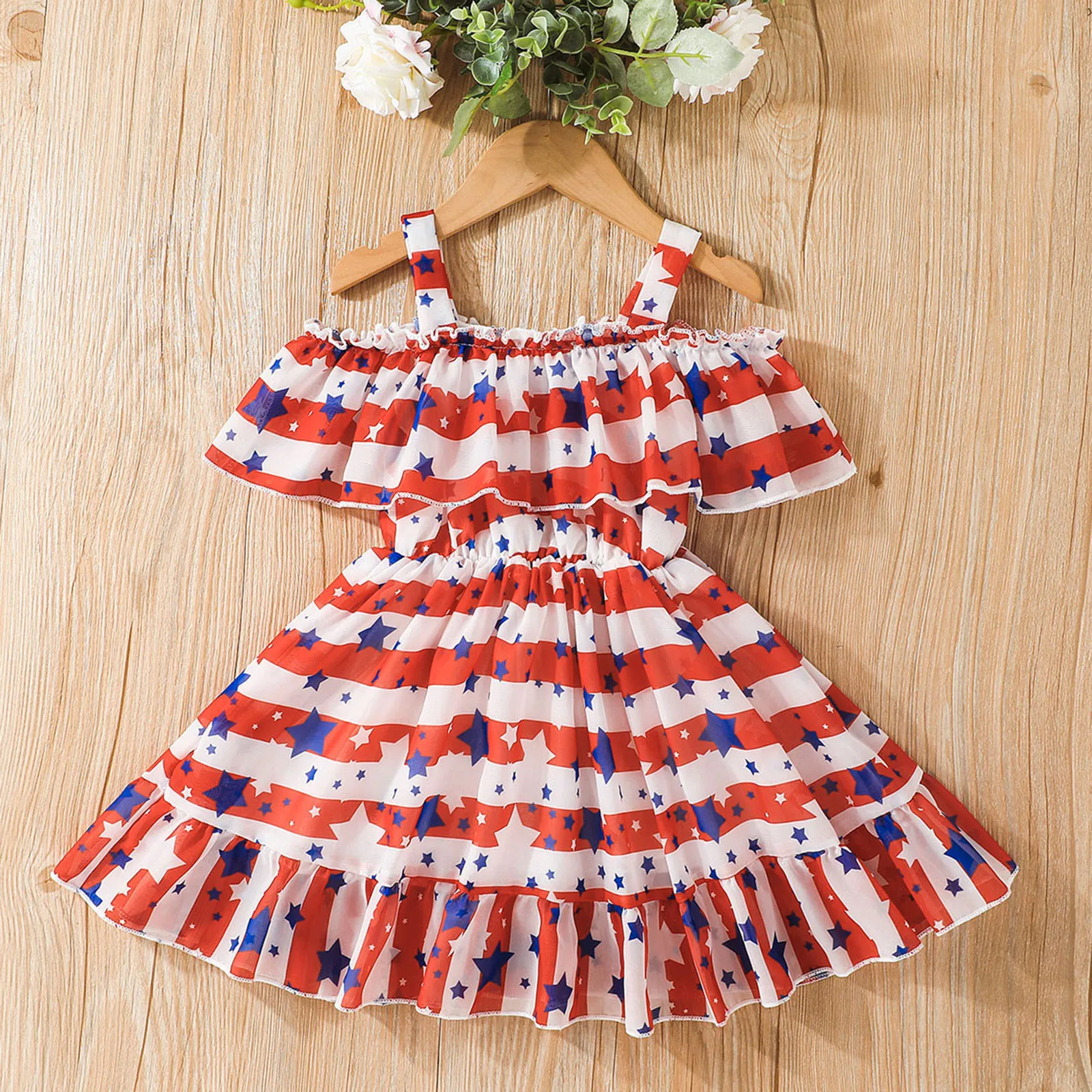 Bunny Dress for Girls Toddler Girls Sleeveless Independence Day Stars Striped Printed Dress 4th Of July Baby Girl Play Dresses 
Bunny Dress for Girls Toddler Girls Sleeveless Independence Day Stars Striped Printed Dress 4th Of July Baby Girl Play Dresses