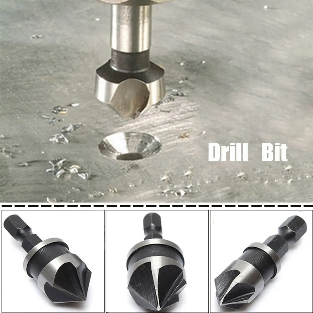 3pcs Hex Countersink Drill Bits for Wood Metal Quick Change Drill Bit Tools Hexagonal Shank 82Degrees Chamfer Drill Bit Set
3pcs Hex Countersink Drill Bits for Wood Metal Quick Change Drill Bit Tools Hexagonal Shank 82Degrees Chamfer Drill Bit Set