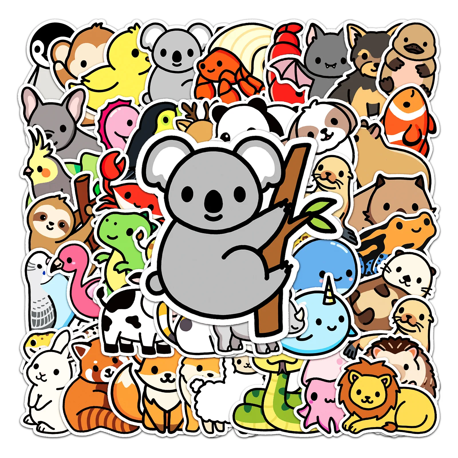 10/30/50PCS Kawaii Animal Stickers Decals for Kid Luggage Skateboard Guitar Travel Cute Graffiti Cartoon Sticker Toys Wholesale
10/30/50PCS Kawaii Animal Stickers Decals for Kid Luggage Skateboard Guitar Travel Cute Graffiti Cartoon Sticker Toys Wholesale