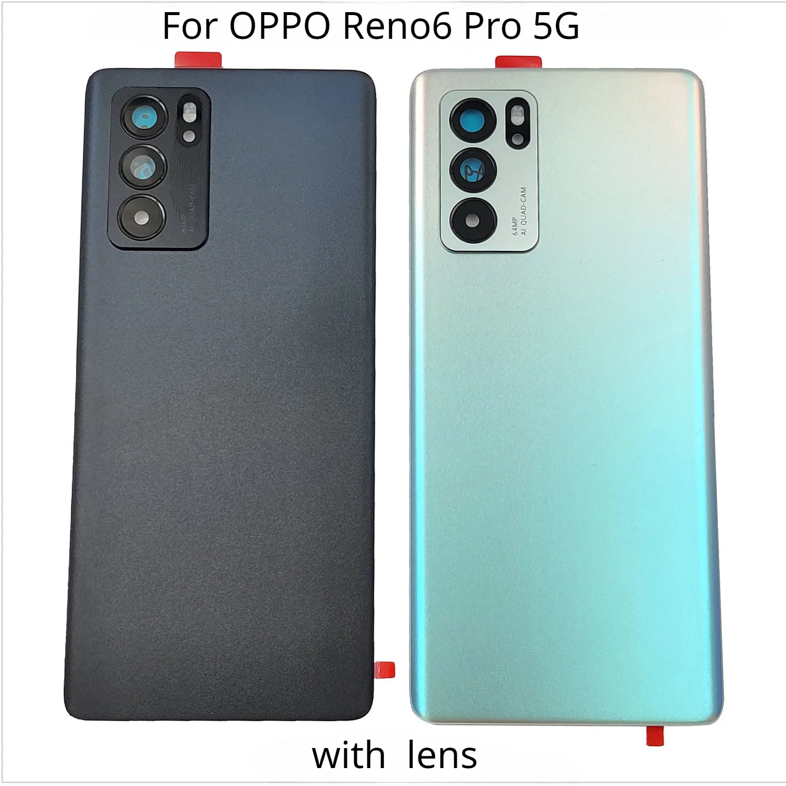 For OPPO Reno6 Pro 5G Glass Battery Cover Reno 6 Pro Back Door Rear Housing Panel Case + Camera Lens Adhesive
For OPPO Reno6 Pro 5G Glass Battery Cover Reno 6 Pro Back Door Rear Housing Panel Case + Camera Lens Adhesive