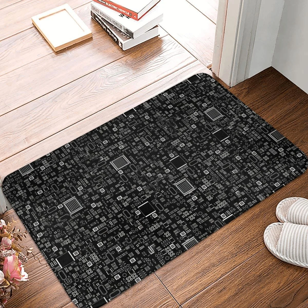 Coding Geek Developer CPU Bathroom Mat All Tech Line INVERTED Doormat Living Room Carpet Outdoor Rug Home Decoration
Coding Geek Developer CPU Bathroom Mat All Tech Line INVERTED Doormat Living Room Carpet Outdoor Rug Home Decoration