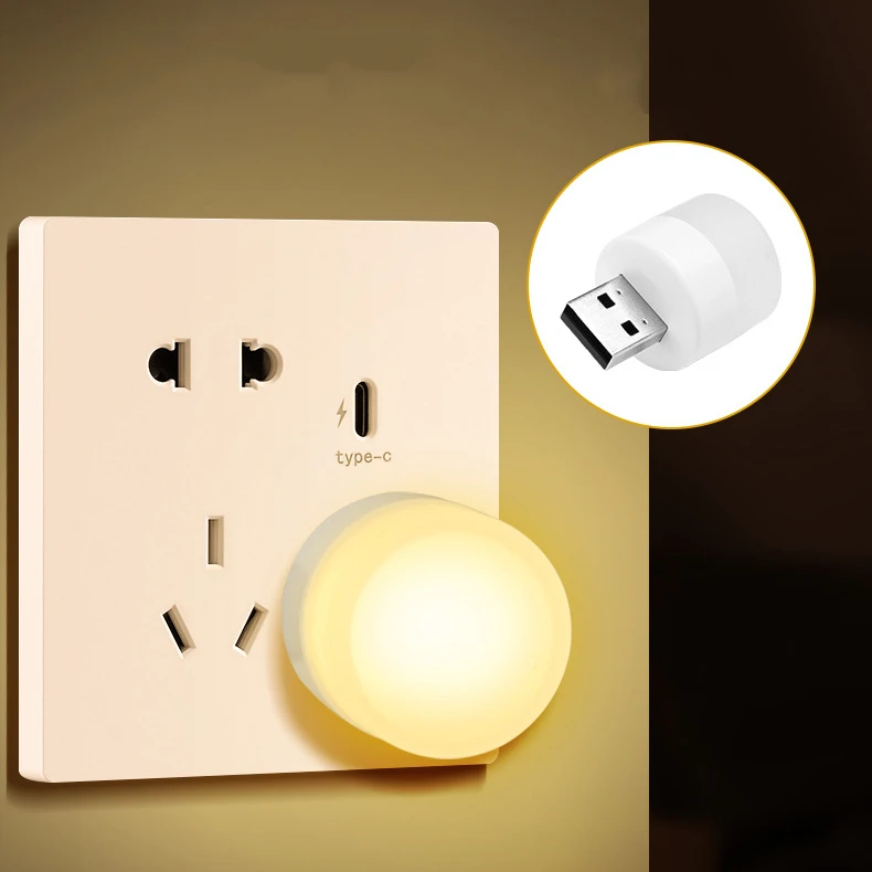 USB Plug Lamp LED Night Light Computer Mobile Power Rechargeable Lamp Eye Protection Book Light Reading Light Small Light
USB Plug Lamp LED Night Light Computer Mobile Power Rechargeable Lamp Eye Protection Book Light Reading Light Small Light
