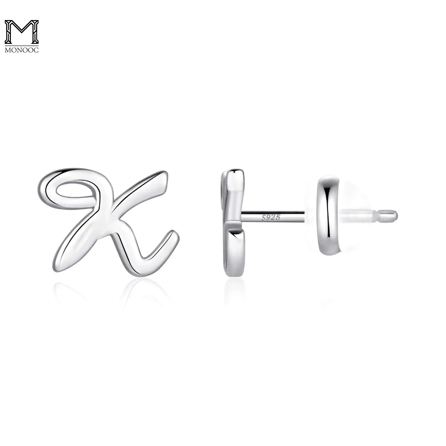 MONOOC Initial Stud Earrings for Women Silver Post 14K Real Gold Plated Initial Letter White Gold Earrings for Kid Hypoallergeni
MONOOC Initial Stud Earrings for Women Silver Post 14K Real Gold Plated Initial Letter White Gold Earrings for Kid Hypoallergeni