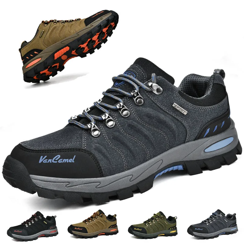 Men Hiking Shoes Breathable New Classics Style Male Mountain Shoes Sport Shoes Lace Up Outdoor Jogging Trekking Men's Sneakers
Men Hiking Shoes Breathable New Classics Style Male Mountain Shoes Sport Shoes Lace Up Outdoor Jogging Trekking Men's Sneakers