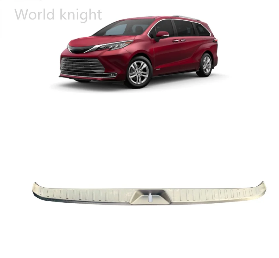 For TOYOTA Sienna (XL40) 2021 2022 Stainless steel Rear Trunk Scuff Plate Door Sill Cover Molding Garnish
For TOYOTA Sienna (XL40) 2021 2022 Stainless steel Rear Trunk Scuff Plate Door Sill Cover Molding Garnish