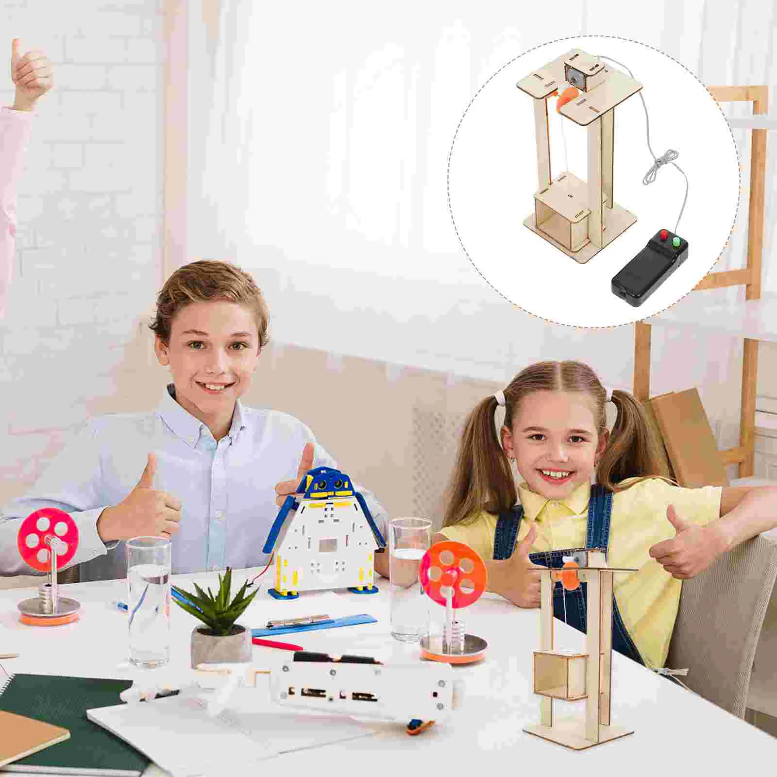Handwork Elevator Model Diy Elevator Physical Equipment Crane Lifts Elevator Model Educational Lift (Without
Handwork Elevator Model Diy Elevator Physical Equipment Crane Lifts Elevator Model Educational Lift (Without