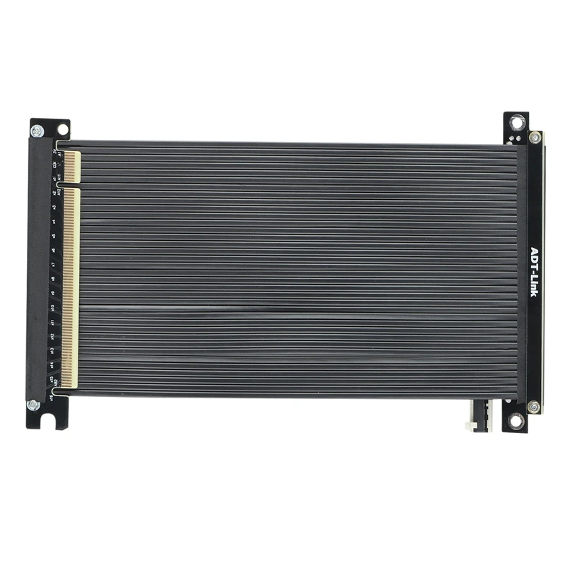 

PCIe Riser кабель PCI Express 4,0 X16 двойной обратный высокоскоростной Удлинительный кабель GPU для графических карт RTX3090 RX6800Xt