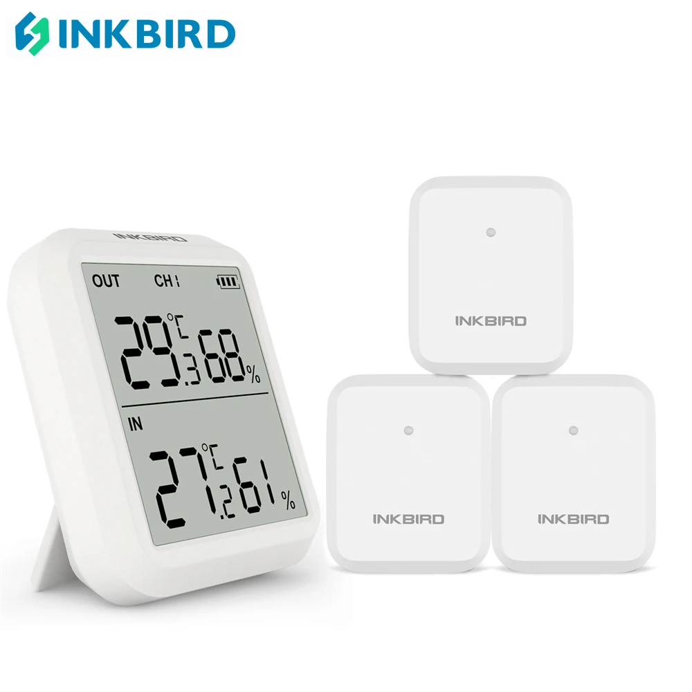 Цифровой гигрометр INKBIRD, комнатный измеритель влажности и температуры для детской комнаты, двора, гаража
Цифровой гигрометр INKBIRD, комнатный измеритель влажности и температуры для детской комнаты, двора, гаража