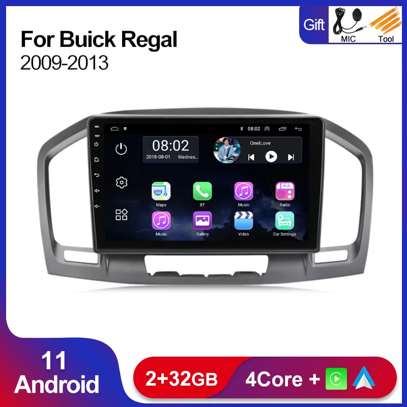 Wireless Carplay Android 11 Car Radio Stereo For Buick Regal For Opel Insignia 2009-2013 Multimedia Player Navigation GPS RDS
Wireless Carplay Android 11 Car Radio Stereo For Buick Regal For Opel Insignia 2009-2013 Multimedia Player Navigation GPS RDS