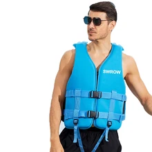 Neoprene Life Jacket for Adult Survival Swimsuit Kayak Rafting Boating Drifting Buoyancy Safety Life Vest Life Jacket