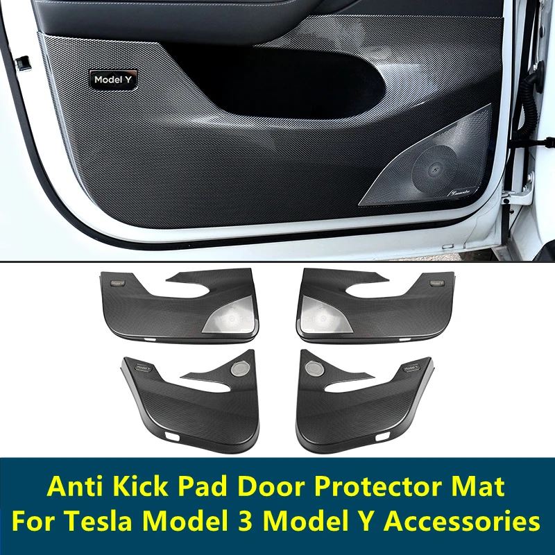 Anti Kick Pad Door Protector Mat for Tesla Model 3 Model Y Accessories ABS Material Stainless Steel Door Anti-Kick Pad Protector
Anti Kick Pad Door Protector Mat for Tesla Model 3 Model Y Accessories ABS Material Stainless Steel Door Anti-Kick Pad Protector