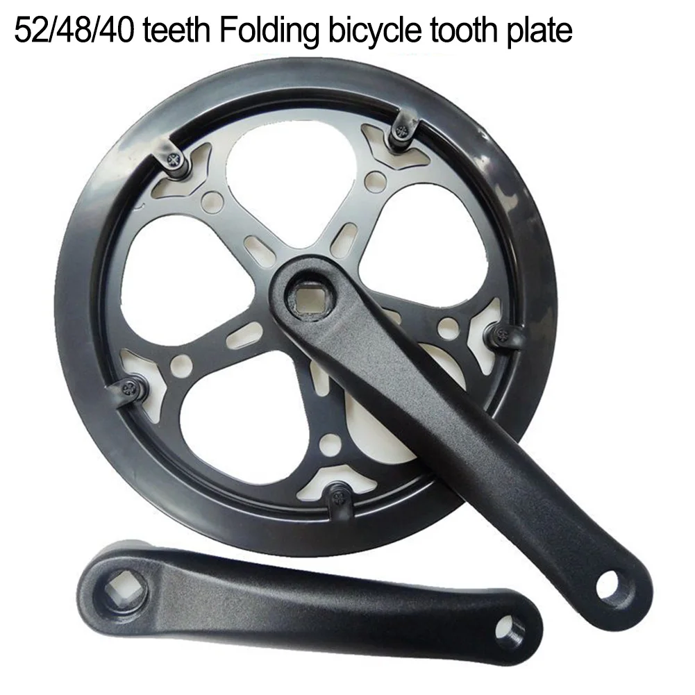 40/48/52T Bike Crankset Square Hole Bicycle Crankset Replacement For Mountain Road Bike Electric Bike Accessories
40/48/52T Bike Crankset Square Hole Bicycle Crankset Replacement For Mountain Road Bike Electric Bike Accessories