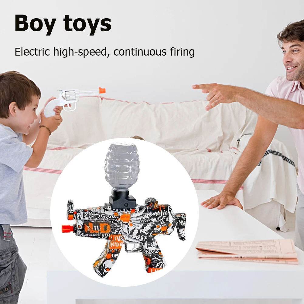 MP5 Model Toys Electric Splatter Gel Ball Blaster with 5000 Water Beads for Outdoor Activities Shoot Team Game Toys Great Gifts
MP5 Model Toys Electric Splatter Gel Ball Blaster with 5000 Water Beads for Outdoor Activities Shoot Team Game Toys Great Gifts