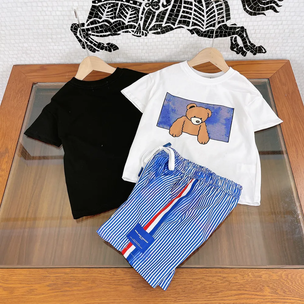 Children's Clothing Boys Summer Sets Short Sleeve 2022 Kids Designer Clothes Cartoon Cotton T-shirt Shorts 2 Piece Set Boys Suit
Children's Clothing Boys Summer Sets Short Sleeve 2022 Kids Designer Clothes Cartoon Cotton T-shirt Shorts 2 Piece Set Boys Suit